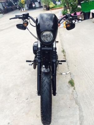 HD sportster 883r สรรพสามิตครบแต่งโหดๆ ( รับแลกเทิร์น )