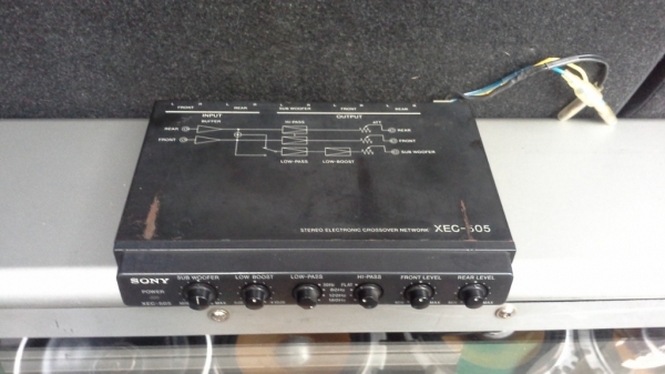 Electronic Crossover Network ของ SONY Electronic Crossover Network ของ SONY