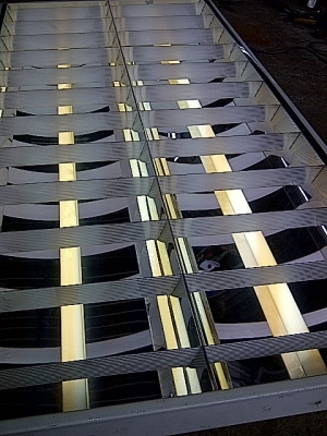 ขาย..โคมไฟตะแกรงแบบฝังฝ้า 40W