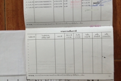 ขายเล่มทะเบียน 6ล้อ TOYOTA  BU101 พร้อมชุดโอนครับ