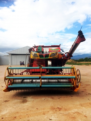 ขายด่วน รถเกี่ยวข้าวเกษตรพัฒนา  จ้าวช้างไวไฟ