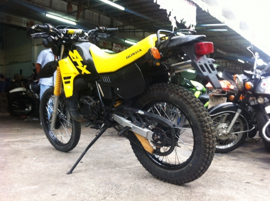 ขายมอเตอร์ไซค์วิบากHonda MTX รุ่นเก่า แต่ทำใหม่ทั้งคันครับ