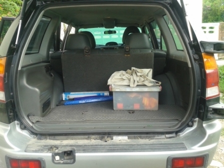 ขาย มิตซู จีวากอน ปี 2003 รถบ้าน 100\% เจ้าของขายเองครับ