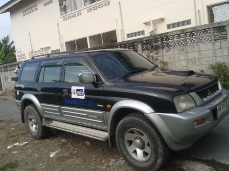 ขาย มิตซู จีวากอน ปี 2003 รถบ้าน 100\% เจ้าของขายเองครับ