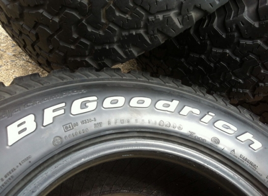 ขายยาง BF Goodrich All-terrain ขนาด 265 75 r16