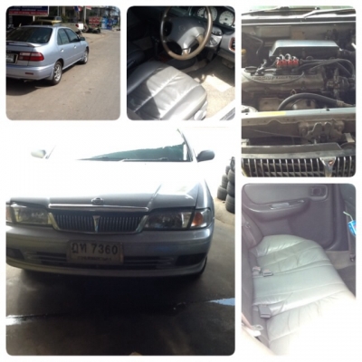 ขายNissan sunny 1.6 super saloon แก๊สหัวฉีด ปี2000 ขายNissan sunny 1.6 super saloon แก๊สหัวฉีด ปี2000
