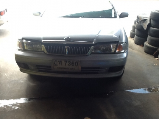 ขายNissan sunny 1.6 super saloon แก๊สหัวฉีด ปี2000