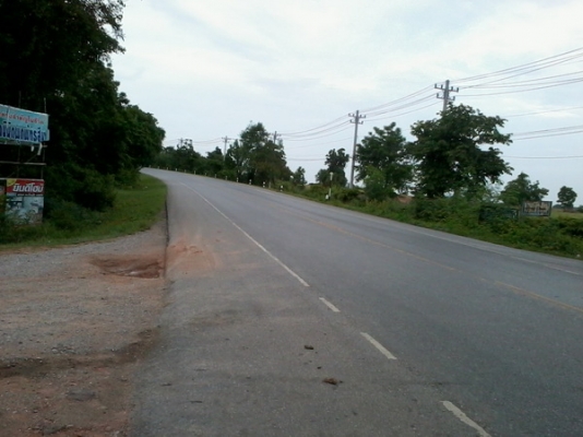 ขายที่ดิน 3 ไร่  ติดทางหลวง 201 ทำเลธุรกิจ  บ้านหนองบัวน้อย อ.สีคิ้ว