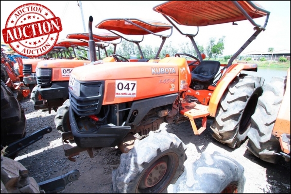 AUC 4 Code 047 แทรกเตอร์ KUBOTA L4508 ราคา เริ่มต้นการประมูล 160,000 บาท AUC 4 Code 047 แทรกเตอร์ KUBOTA L4508 ราคา เริ่มต้นการประมูล 160,000 บาท