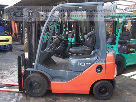 ขายรถ โฟล์คลิฟท์ TOYOTA รุ่น 8-FG10