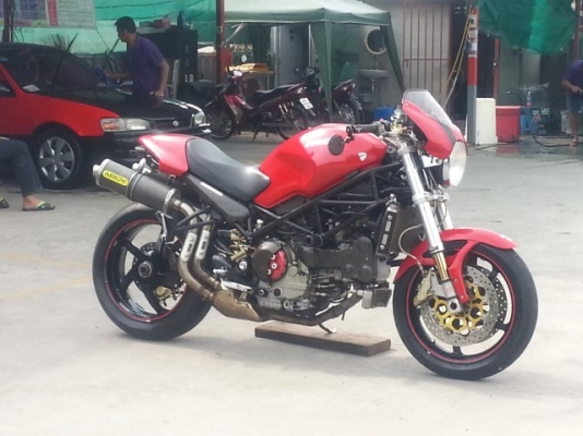 วุฒินนบุรี **มาใหม่**ดูคาติ S4R ปี2005 รถสภาพดีพร้อมใช้อินวอยพร้อมสรรพสารมิตร(ตัวจริง)