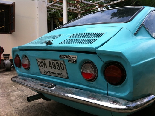รถสปอร์ทอิตาลี fiat 850 sport coupe รถสปอร์ทอิตาลี fiat 850 sport coupe