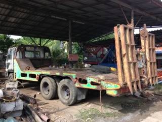 ขายสิบล้อเทเลอร์ เพลาเดียว มิตซู พร้อมใช้ ติดต่อ 0847169085