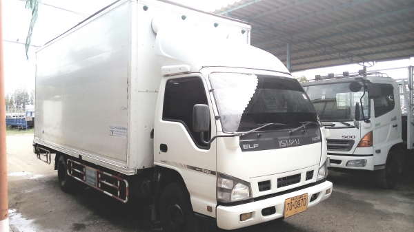 6 ล้อกลาง  *Euro.2*  ISUZU  NQR 150 แรงม้า *ยาว 5.50 ม.* รถสวยเดิม+สวยจริง  *รถห้างแท้*   มีเล่มพร้อมโอน