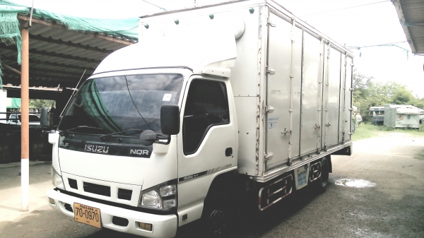 6 ล้อกลาง  *Euro.2*  ISUZU  NQR 150 แรงม้า *ยาว 5.50 ม.* รถสวยเดิม+สวยจริง  *รถห้างแท้*   มีเล่มพร้อมโอน