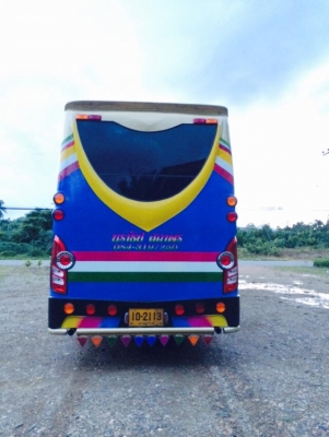 ขายรถบัส BENZ สีน้ำเงิน พัดลม 12 เมตรสนใจติดต่อสอบถาม 081-9785598 / 080-8784221