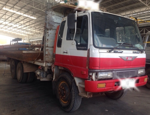 HINO F 17 - 168 HP EH700 สิบล้อ 2 เพลา พื้นเรียบด้านท้ายมีระบบลากพ่วงครบชุดพร้อมใช้งาน หัวเก๋งสิงฆ์ไฮเทคสภาพสวยภายในครบ ลงเล่มครบพร้อม พวงมาลัยเพาเวอร์ ระบบเบรคทริ๊ปฟี้ ช่วงล่างคัชซีไม่มีบวม ยางสภาพดี 70\% พร้อมใช้งาน เอกสารเล่มทะเบียนครบพร้อมโอน ราคาต่อรอ