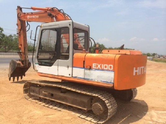 ขายรถแบคโฮ HITACHI EX 100-1 คอลโทรลสั้น เครื่องยนตร์ ISUZU นำเข้าจากญี่ปุ่น มีVDOการทำงานให้ชมครับ