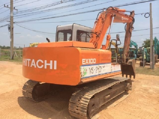 ขายรถแบคโฮ HITACHI EX 100-1 คอลโทรลสั้น เครื่องยนตร์ ISUZU นำเข้าจากญี่ปุ่น มีVDOการทำงานให้ชมครับ