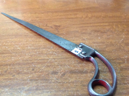 ขายเลื่อย Vintage Antique Keyhole saw ขายเลื่อย Vintage Antique Keyhole saw