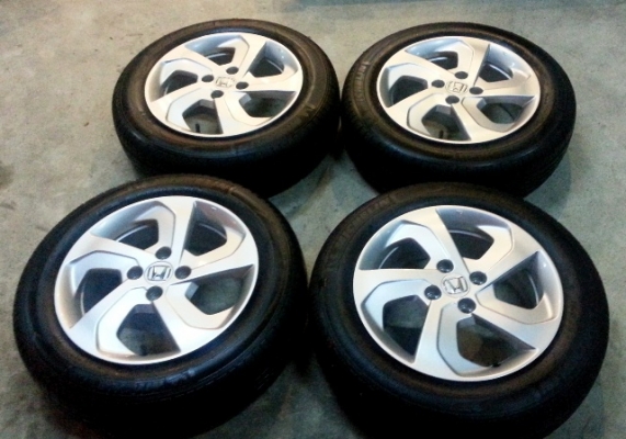 ล้อแม็คเดิม New Honda City พร้อมยางมิชิลิน MX1สัปดาห์ที่ 50ปี 13