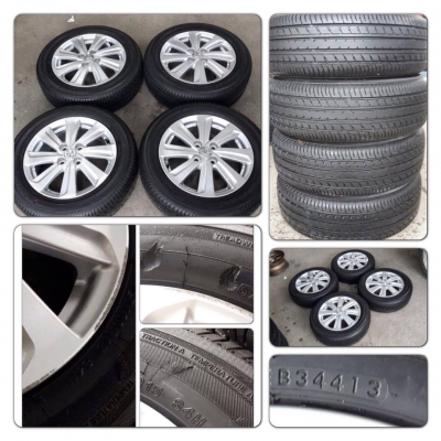 ขายล้อแม็ก Toyota New Vios 2013 ขอบ 15ยางปี 13 ราคา 9,300 บ ถูกๆๆ