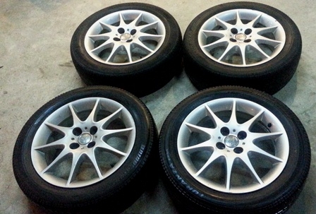 ล้อแม็คเดิมอัลติส ขอบ 16 พร้อมยางปี 12 ขาย ชุดละ 4900 บาท