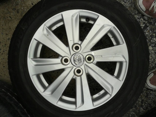 ล้อแม็คเดิม New VIOS พร้อมยางดันลอบ ขนาด185/60R15 สัปดาห์ที่ 08ปี 14