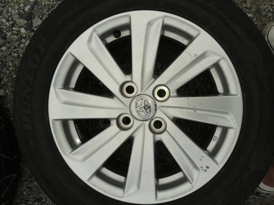 ล้อแม็คเดิม New VIOS พร้อมยางดันลอบ ขนาด185/60R15 สัปดาห์ที่ 08ปี 14