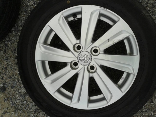 ล้อแม็คเดิม New VIOS พร้อมยางดันลอบ ขนาด185/60R15 สัปดาห์ที่ 08ปี 14