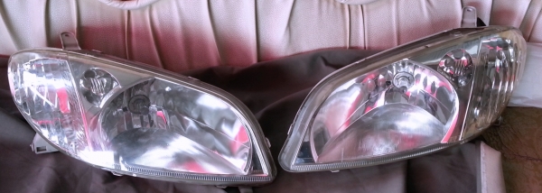 ไฟหน้าวีอส ปี03-05 ของแท้ถอด แยกขายเป็นข้าง