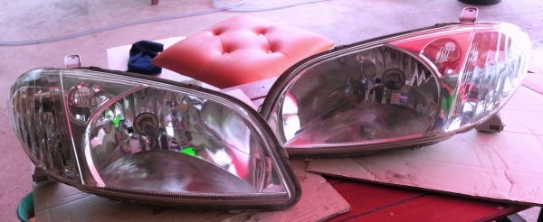 ไฟหน้าวีอส ปี03-05 ของแท้ถอด แยกขายเป็นข้าง