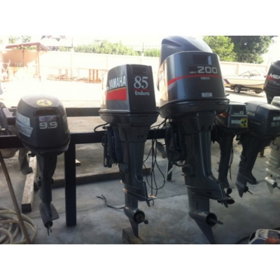 ขายเครื่องยนต์เรือมือสองญี่ปุ่น Yamaha 85 Enduro 3สูบ 2จังหวะ