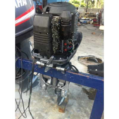 ขายเครื่องยนต์เรือมือสองญี่ปุ่น Yamaha 85 Enduro 3สูบ 2จังหวะ