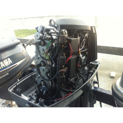 ขายเครื่องยนต์เรือมือสองญี่ปุ่น Yamaha 85 Enduro 3สูบ 2จังหวะ