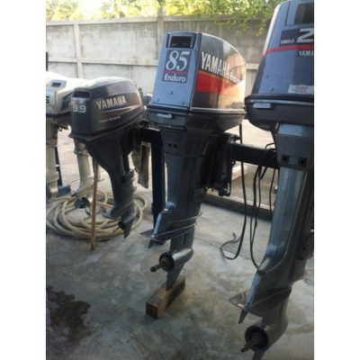 ขายเครื่องยนต์เรือมือสองญี่ปุ่น Yamaha 85 Enduro 3สูบ 2จังหวะ