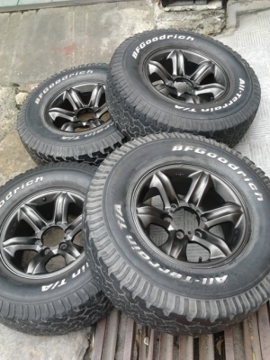 เล็บเหยี่ยว + BF 265/75/16 ยกชุด 12500