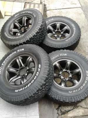 เล็บเหยี่ยว + BF 265/75/16 ยกชุด 12500 เล็บเหยี่ยว + BF 265/75/16 ยกชุด 12500