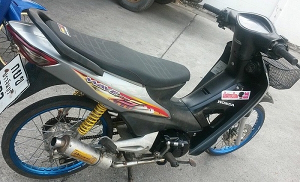 Wave 100Ubox ท่อแต่ง