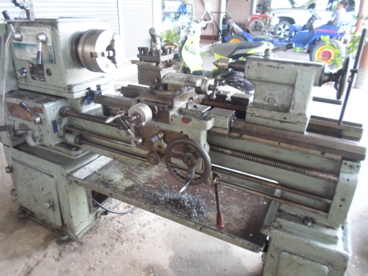 แท่นกลึง ต้าชิง 500 A 3 เพลา เกียร์บล็อก พร้อมใช้งาน 65,000