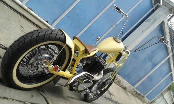 ร้อนเงินลดราคากันสุดๆ งานสร้างแนว old school 400cc เกียร์มือ เฟรมใหม่ 49000