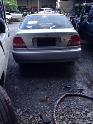 ซากซิดตี้เครื่อง1500 เกียรออโต้ สีเทาโอนลอย ปี2000 ซากซิดตี้เครื่อง1500 เกียรออโต้ สีเทาโอนลอย ปี2000