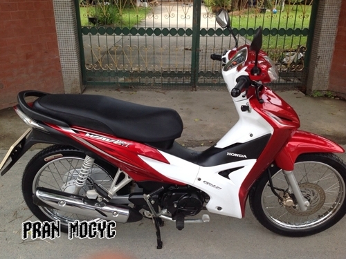 ขายhonda wave 110i สตาร์ทมือสีเเดงขาว ปี2556 ขายhonda wave 110i สตาร์ทมือสีเเดงขาว ปี2556
