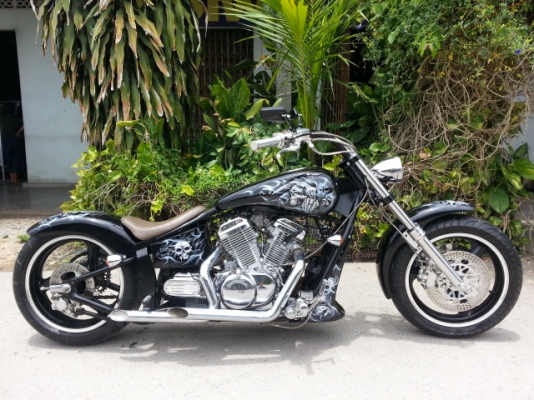 ขาย STEED 400 customs สวยๆ ทะเบียนแท้