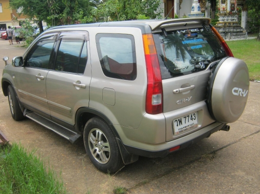 honda  crv  2.0 ef  (i-vtec)  ตัวท็อป สวยพร้อมใช้  รถบ้าน  ฝากขาย