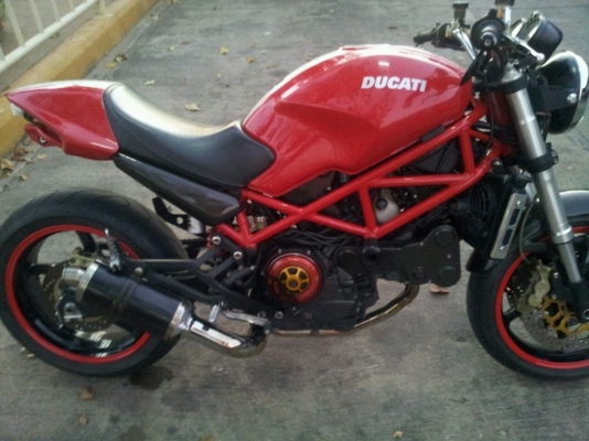 ธารนนทบุรี//ขาย ducati s4  ปี2002 สภาพเทพค่ะ ราคา185,000บาท (อินวอยท์+สพม)