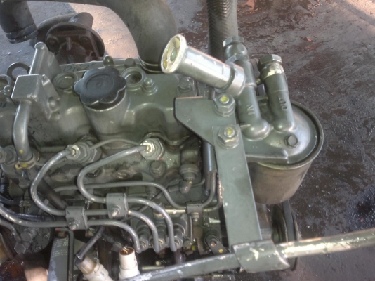 ขายเครื่องรถไถ 3 สูบเก่าญี่ปุ่นยี่ห้อ shibaura รุ่น S753 ขนาด 20แรงม้าสภาพสวย