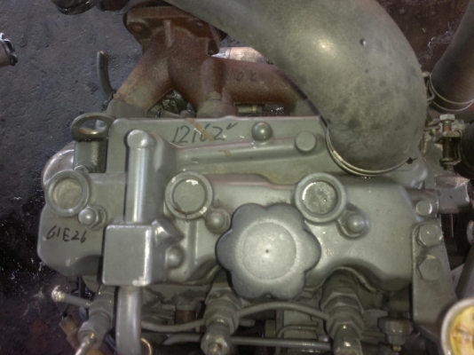 ขายเครื่องรถไถ 3 สูบเก่าญี่ปุ่นยี่ห้อ shibaura รุ่น S753 ขนาด 20แรงม้าสภาพสวย