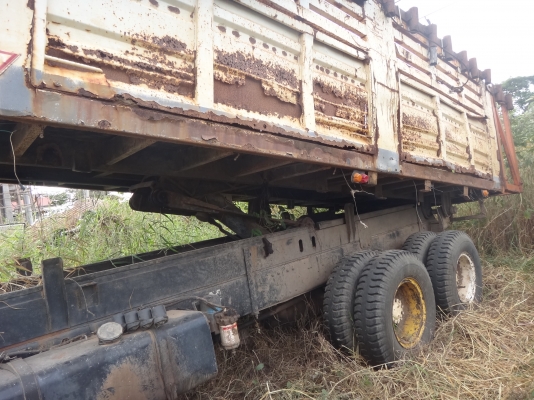 ขายด่วน  ซากรถ  10  ล้อพ่วง  แม่-ลูก  ดั้มพ์  HINO  MEGA  260