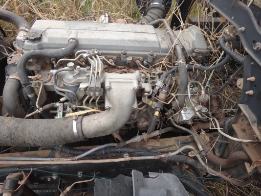 ขายด่วน  ซากรถ  10  ล้อพ่วง  แม่-ลูก  ดั้มพ์  HINO  MEGA  260